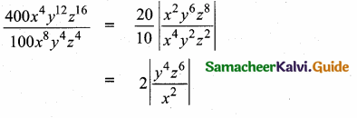 Samacheer Kalvi 10th Maths Guide Chapter 3 Algebra Ex 3.7 1