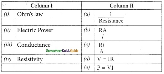 Samacheer Kalvi 10th Science Guide Chapter 4 Electricity 23