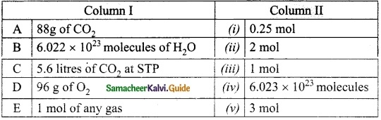 Samacheer Kalvi 10th Science Guide Chapter 7 Atoms and Molecules 13