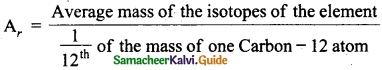 Samacheer Kalvi 10th Science Guide Chapter 7 Atoms and Molecules 2