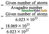 Samacheer Kalvi 10th Science Guide Chapter 7 Atoms and Molecules 20