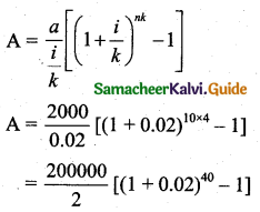 Samacheer Kalvi 11th Business Maths Guide Chapter 7 Financial Mathematics Ex 7.1 Q2