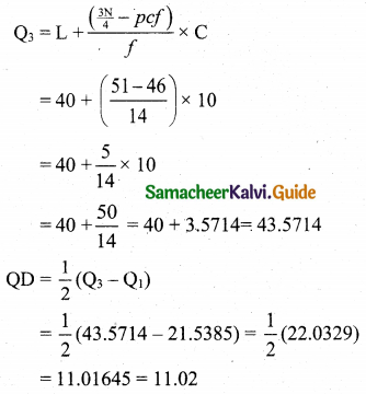 Samacheer Kalvi 11th Business Maths Guide Chapter 8 Descriptive Statistics and Probability Ex 8.1 Q12.4