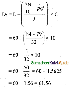 Samacheer Kalvi 11th Business Maths Guide Chapter 8 Descriptive Statistics and Probability Ex 8.1 Q3.4