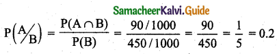 Samacheer Kalvi 11th Business Maths Guide Chapter 8 Descriptive Statistics and Probability Ex 8.2 Q13