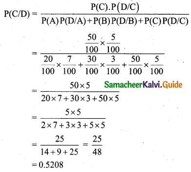 Samacheer Kalvi 11th Business Maths Guide Chapter 8 Descriptive Statistics and Probability Ex 8.2 Q16