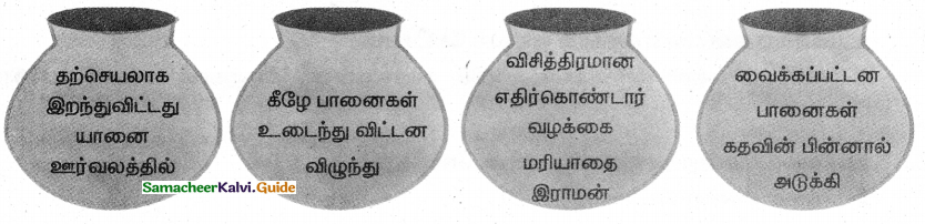 Samacheer Kalvi 4th Tamil Guide Chapter 12 யானைக்கும் பானைக்கும் சரி - 3