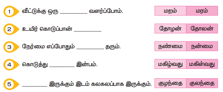 Samacheer Kalvi 5th Tamil Guide Chapter 3.4 சொற்றொடர் அமைப்பு முறை - 13