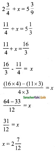 Samacheer Kalvi 6th Maths Guide Term 3 Chapter 1 Fractions Ex 1.2 10
