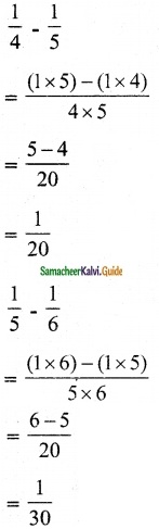 Samacheer Kalvi 6th Maths Guide Term 3 Chapter 1 Fractions Ex 1.2 13