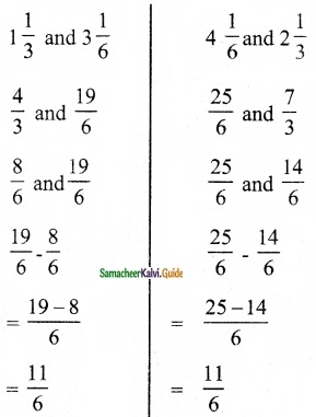 Samacheer Kalvi 6th Maths Guide Term 3 Chapter 1 Fractions Ex 1.2 7