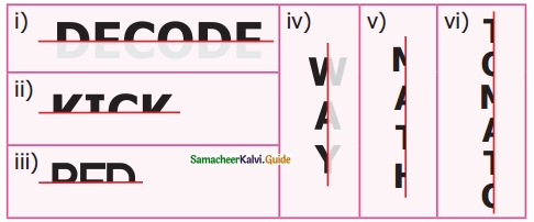 Samacheer Kalvi 6th Maths Guide Term 3 Chapter 4 Symmetry Ex 4.1 4