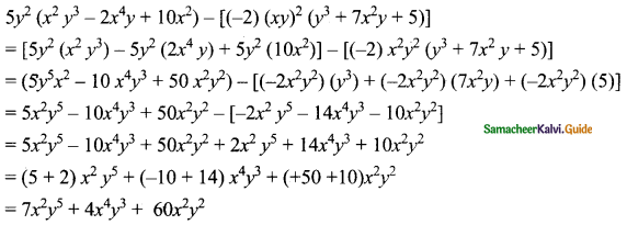 Samacheer Kalvi 8th Maths Guide Answers Chapter 3 Algebra Ex 3.5 1