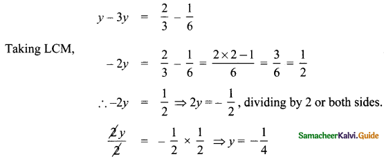 Samacheer Kalvi 8th Maths Guide Answers Chapter 3 Algebra Ex 3.6 6
