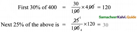 Samacheer Kalvi 8th Maths Guide Answers Chapter 4 Life Mathematics Ex 4.1 5