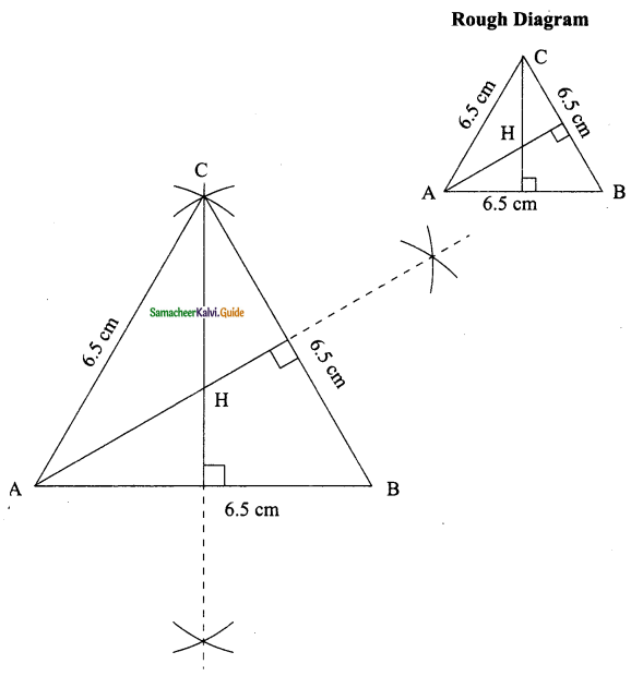 Samacheer Kalvi 9th Maths Guide Chapter 4 Geometry Ex 4.5 6