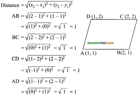 Samacheer Kalvi 9th Maths Guide Chapter 5 Coordinate Geometry Ex 5.2 14