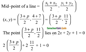 Samacheer Kalvi 9th Maths Guide Chapter 5 Coordinate Geometry Ex 5.3 3