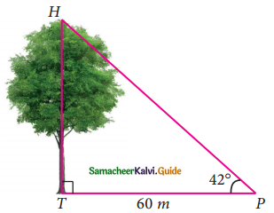 Samacheer Kalvi 9th Maths Guide Chapter 6 Trigonometry Ex 6.4 3