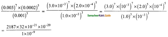 Samacheer Kalvi 9th Maths Guide Chapter 2 Real Numbers Additional Questions 9