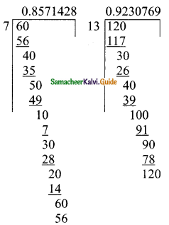 Samacheer Kalvi 9th Maths Guide Chapter 2 Real Numbers Ex 2.3 4