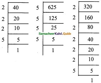 Samacheer Kalvi 9th Maths Guide Chapter 2 Real Numbers Ex 2.6 2