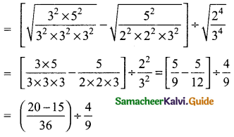 Samacheer Kalvi 9th Maths Guide Chapter 2 Real Numbers Ex 2.6 4