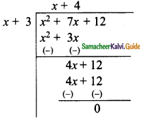 Samacheer Kalvi 9th Maths Guide Chapter 3 Algebra Ex 3.7 6