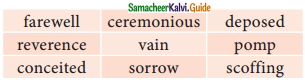 Samacheer Kalvi 11th English Guide Poem 6 The Hollow Crown 7