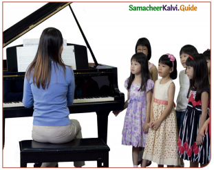 Samacheer Kalvi 11th English Guide Supplementary Chapter 5 The Singing Lesson 1