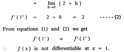 Samacheer Kalvi 11th Maths Guide Chapter 10 Differentiability and Methods of Differentiation Ex 10.1 13