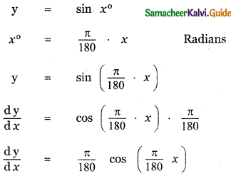 Samacheer Kalvi 11th Maths Guide Chapter 10 Differentiability and Methods of Differentiation Ex 10.2 12