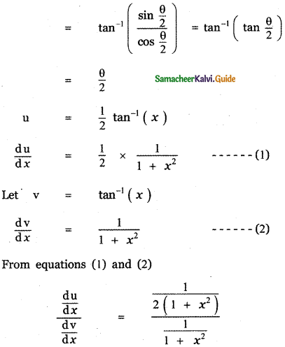 Samacheer Kalvi 11th Maths Guide Chapter 10 Differentiability and Methods of Differentiation Ex 10.4 29