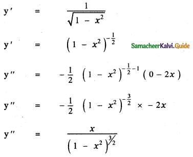 Samacheer Kalvi 11th Maths Guide Chapter 10 Differentiability and Methods of Differentiation Ex 10.4 34