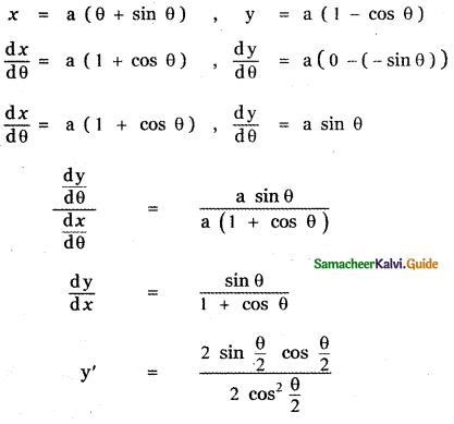Samacheer Kalvi 11th Maths Guide Chapter 10 Differentiability and Methods of Differentiation Ex 10.4 37