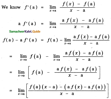 Samacheer Kalvi 11th Maths Guide Chapter 10 Differentiability and Methods of Differentiation Ex 10.5 23