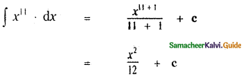 Samacheer Kalvi 11th Maths Guide Chapter 11 Integral Calculus Ex 11.1 1