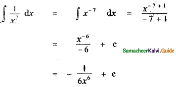Samacheer Kalvi 11th Maths Guide Chapter 11 Integral Calculus Ex 11.1 2
