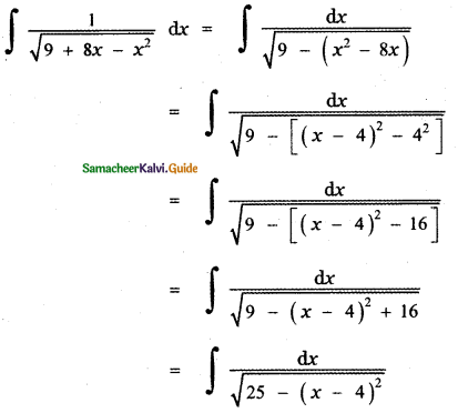 Samacheer Kalvi 11th Maths Guide Chapter 11 Integral Calculus Ex 11.10 14