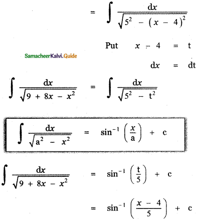 Samacheer Kalvi 11th Maths Guide Chapter 11 Integral Calculus Ex 11.10 15