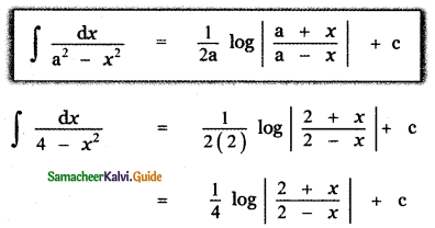 Samacheer Kalvi 11th Maths Guide Chapter 11 Integral Calculus Ex 11.10 2