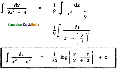 Samacheer Kalvi 11th Maths Guide Chapter 11 Integral Calculus Ex 11.10 4