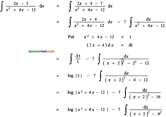 Samacheer Kalvi 11th Maths Guide Chapter 11 Integral Calculus Ex 11.11 1
