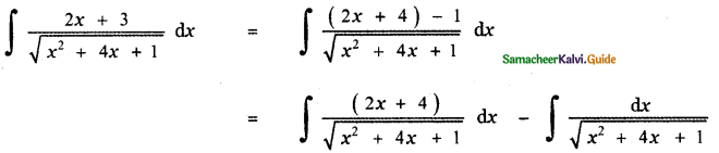 Samacheer Kalvi 11th Maths Guide Chapter 11 Integral Calculus Ex 11.11 14