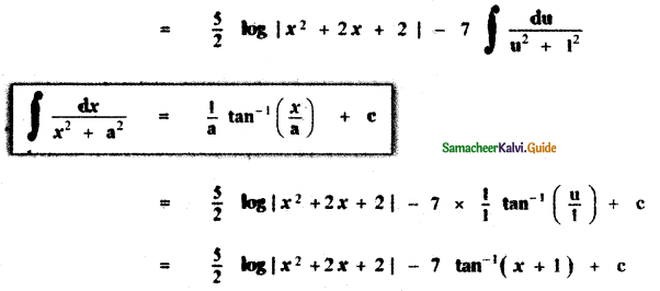 Samacheer Kalvi 11th Maths Guide Chapter 11 Integral Calculus Ex 11.11 5