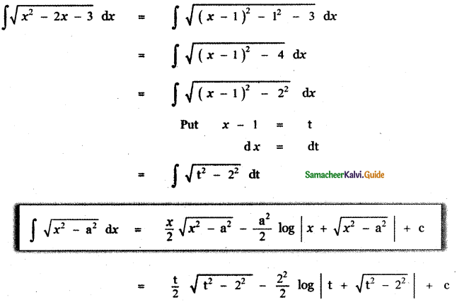 Samacheer Kalvi 11th Maths Guide Chapter 11 Integral Calculus Ex 11.12 3