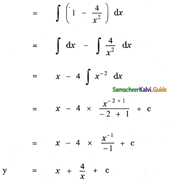 Samacheer Kalvi 11th Maths Guide Chapter 11 Integral Calculus Ex 11.13 4