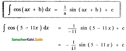 Samacheer Kalvi 11th Maths Guide Chapter 11 Integral Calculus Ex 11.2 4
