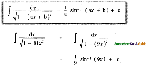 Samacheer Kalvi 11th Maths Guide Chapter 11 Integral Calculus Ex 11.2 8