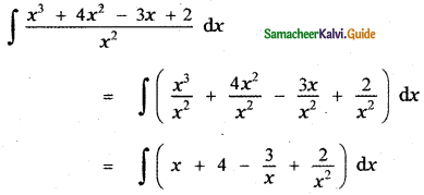 Samacheer Kalvi 11th Maths Guide Chapter 11 Integral Calculus Ex 11.5 2